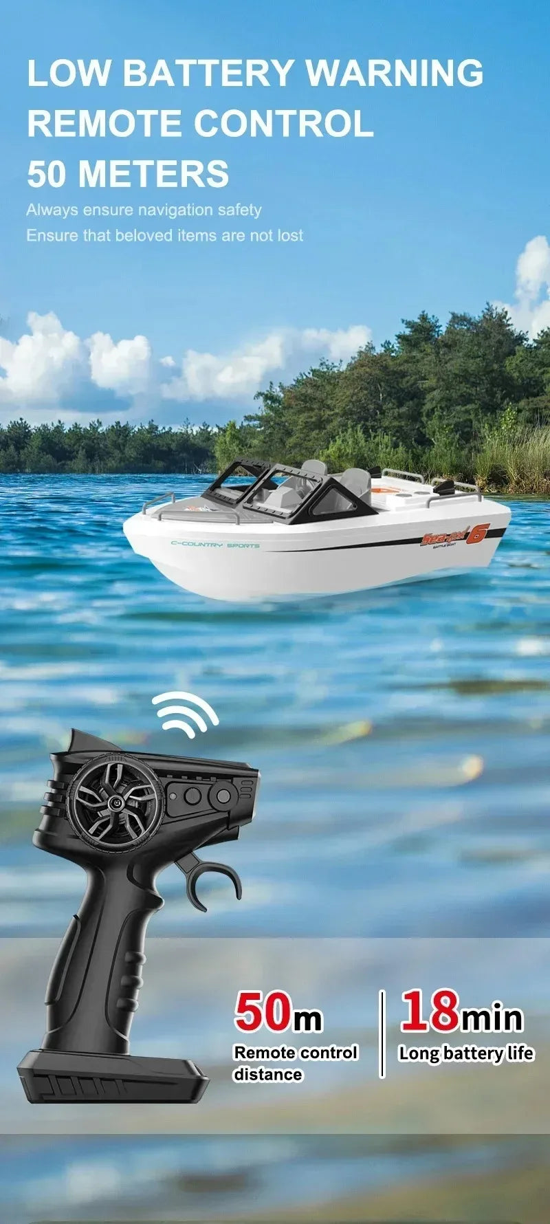 Brushless Jet 2.4G RC Boat TX693 Remote Control Boat Ship Brushless Motor Boat Model Electric Speedboat Toy Gift for Boys