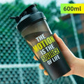 🥤💪 Protein Shaker Cup 400/600/650ml – Leakproof with Metal Stirrer