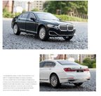 1:24 Miniature M4 / 760Li Alloy Diecast Toy Car with Sound, Light, Open Doors & Pull Back Action