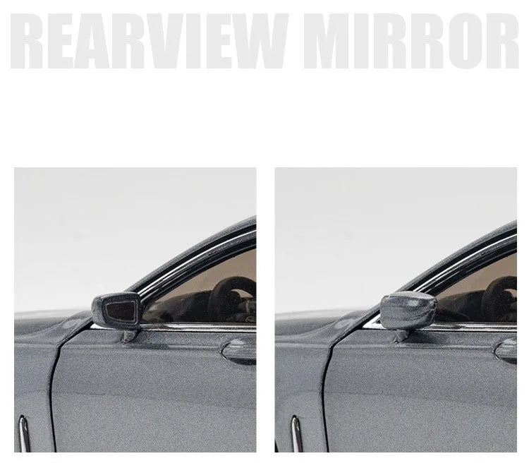 1:24 Miniature M4 / 760Li Alloy Diecast Toy Car with Sound, Light, Open Doors & Pull Back Action