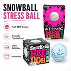 NeeDoh Snow Ball Crunch Squishy – TPR Sensory Fidget Toy