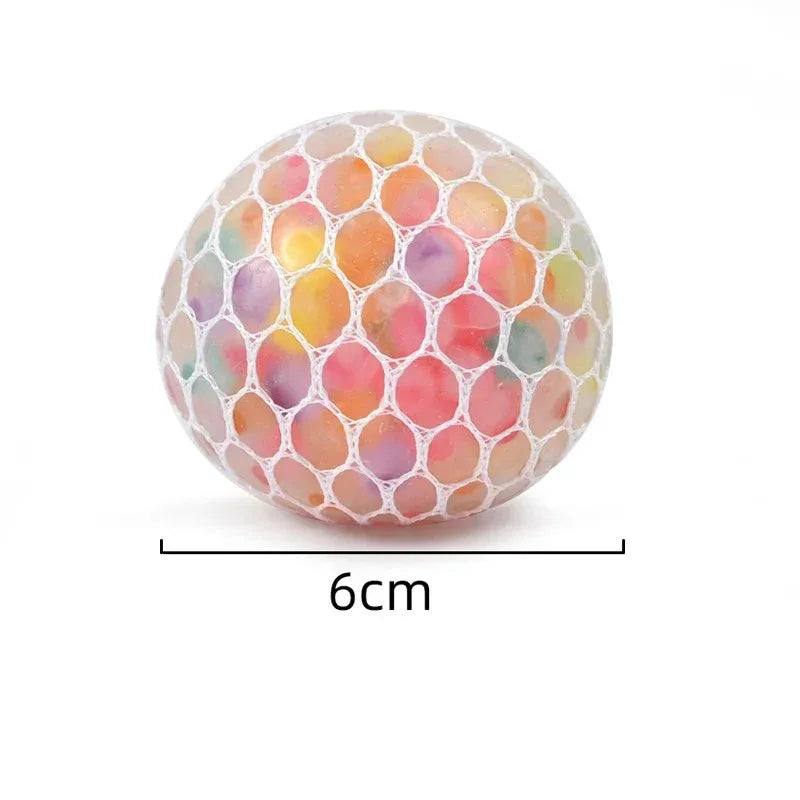 Rainbow Sensory Stress Ball – 3D Squishy Fidget Toy