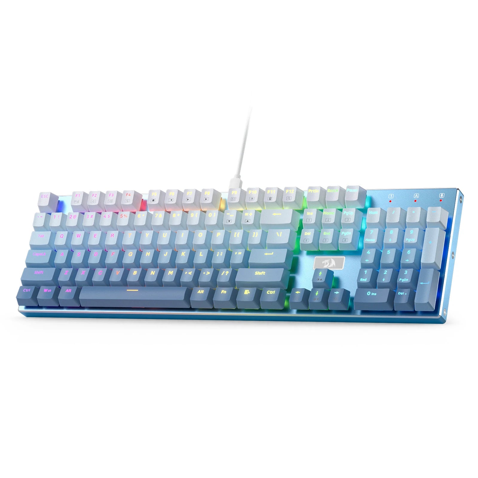 🔥⌨️ Redragon K556 SE RGB Wired Mechanical Gaming Keyboard – 104 Keys