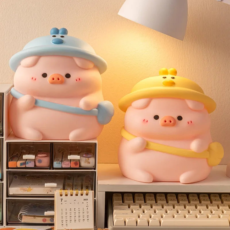 🐾✨ Creative Animal-Shaped Piggy Bank with Adhesive & Anti-Drop Design 💰 | Large Capacity Money Box for Saving & Gift Receiving 🎁