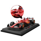 2025 SF25-#44 #16 Bburago 1:18 SF24 F1 Racing / SF23 F1 Ferrari Las Vegas #16 Sainz Static Car Model Vehicles Alloy Toy