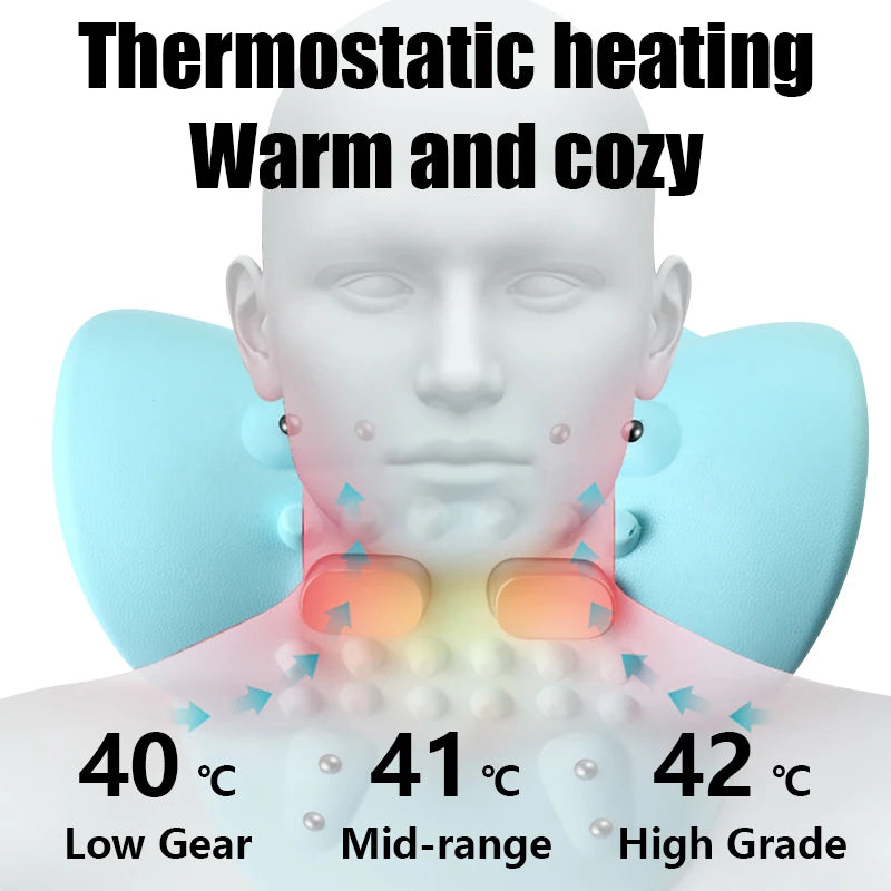 Electric Head Acupoint Massage Pillow