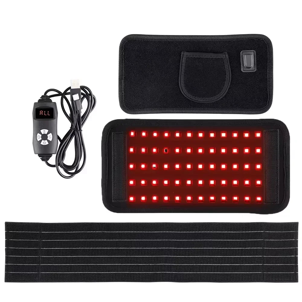 ✨🩹 Home Near Infrared Light Wrist Guard (660 & 850nm) | Health Care & Beauty Therapy Belt 💡 | Comfortable Red Light Support Device