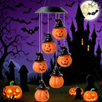 Solar Halloween String Lights – Skull, Ghost & Pumpkin