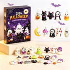 Halloween Advent Calendar – 24-Day Spooky Acrylic Ornament Countdown