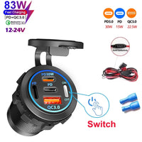 4 Ports 10A 18AWG B