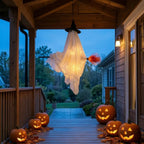 Cute Hanging Ghost Decoration – Halloween Witch Décor