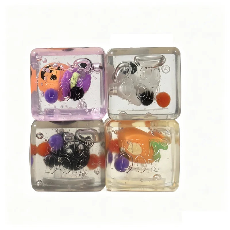 NeeDoh Nice Cube 4-Pack – Slow-Rebound Sensory Fidget Toys