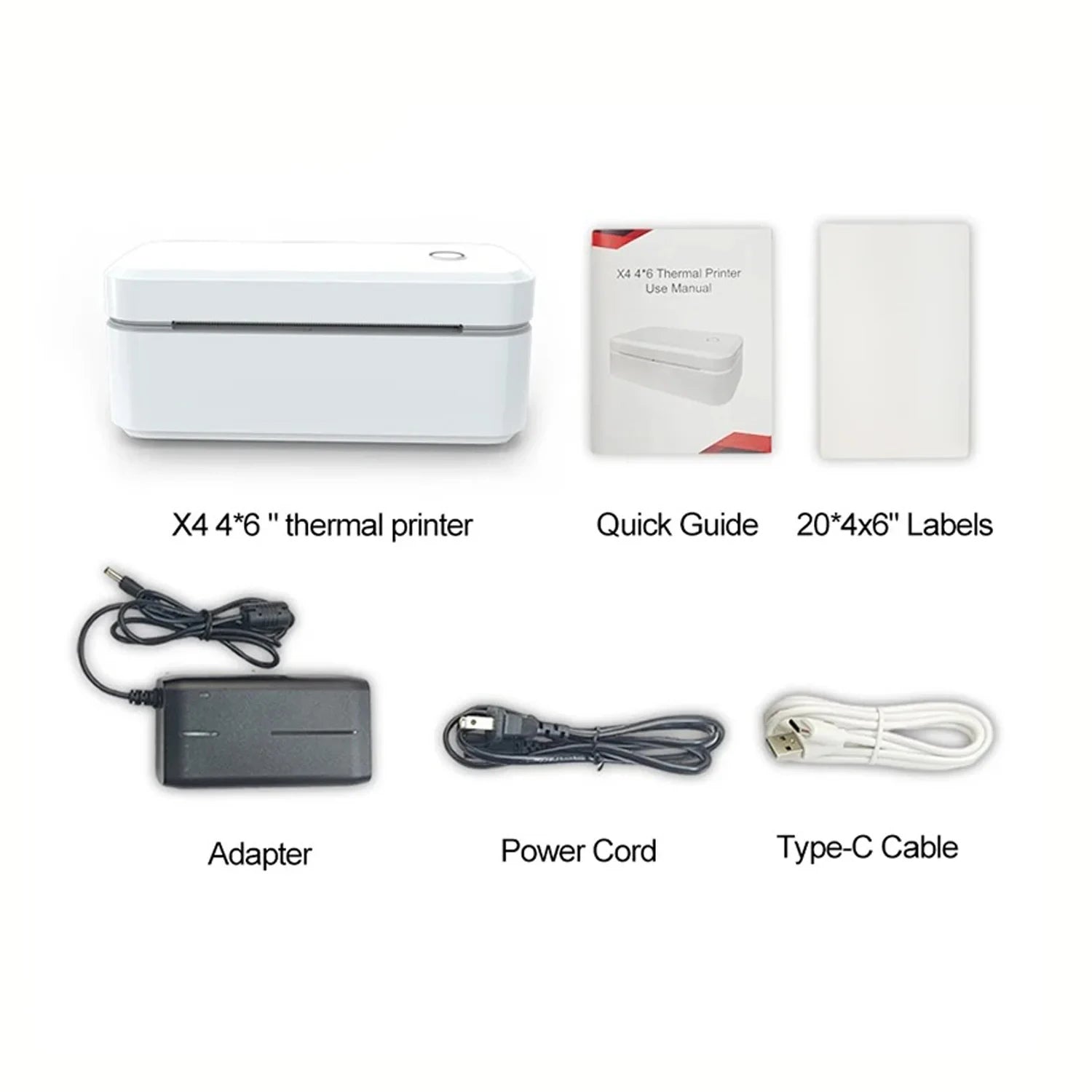 🏷️📦 Marklife X4 Thermal Label Printer – 4x6 Bluetooth Shipping Printer