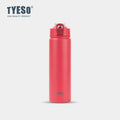 TYESO Thermos Bottle 600ML / 750ML – Stainless Steel Insulated Straw Water Bottle 💧✨