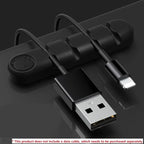 🎀🔌 Cute Cable Holder Desk Organizer – Cord Protector