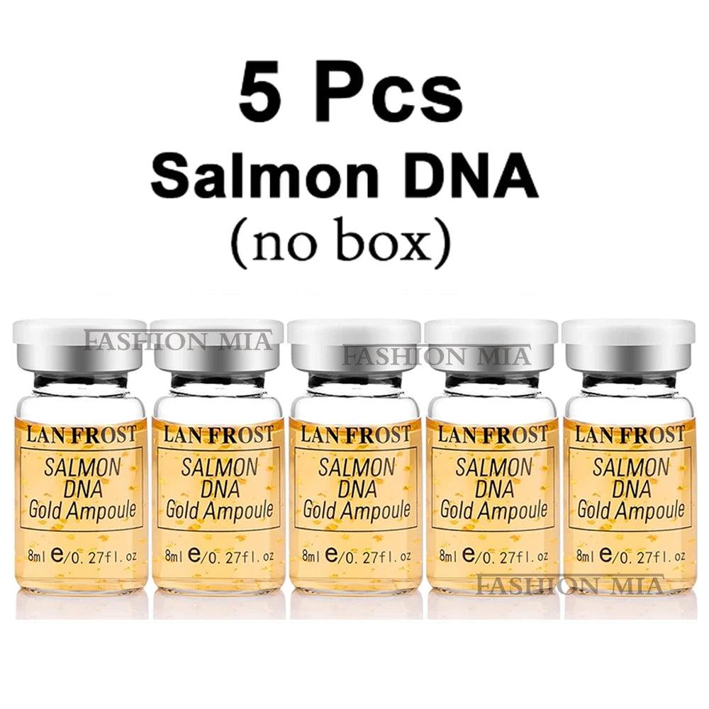 ✨💎 Korean Salmon DNA Gold Ampoule BB Cream – Glow Brightening, Whitening & Rejuvenating Moisturizing Face Care (8ml)