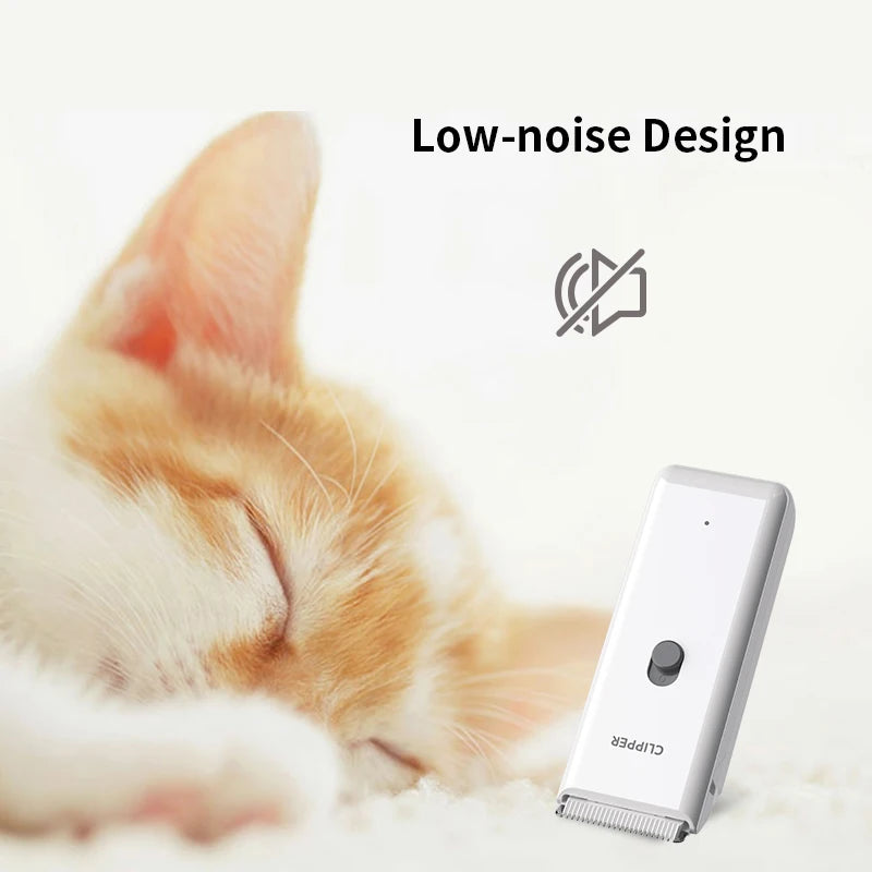 Mute Electric Pet Grooming Clippers for Kittens & Puppies