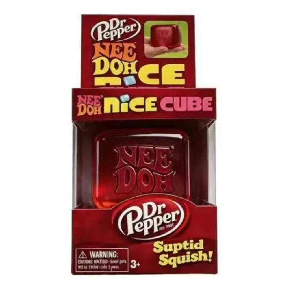 NeeDoh Nice Cube Sensory Fidget Toy – Soft Squishy Stress Cube