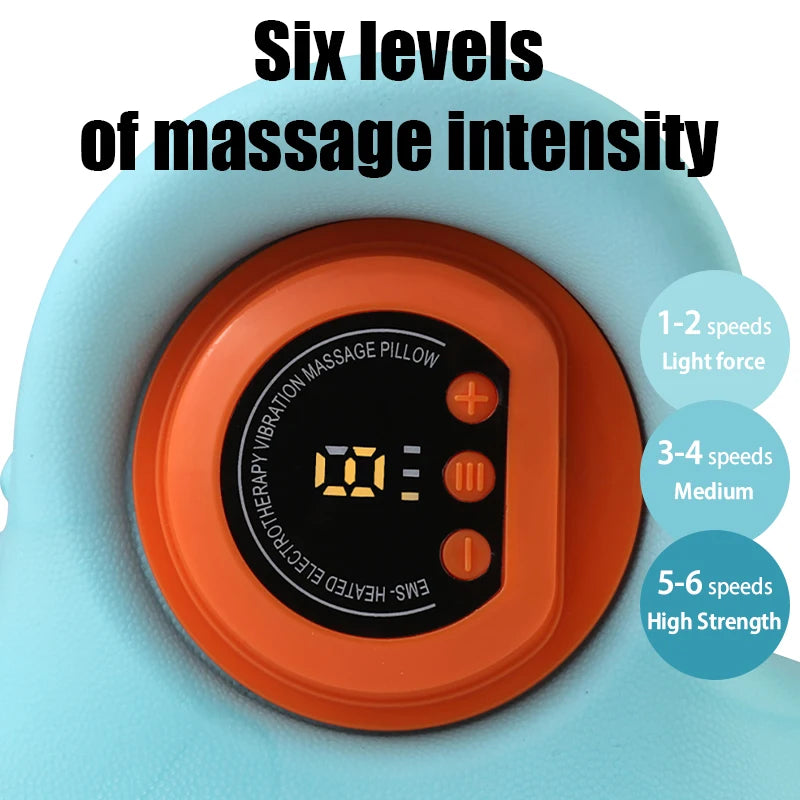 Electric Head Acupoint Massage Pillow