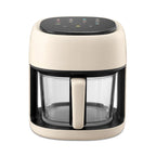 🍟✨ 4.5L Smart Electric Air Fryer | Oil-Free 360° Convection Baking Oven 🔥 | Automatic Household Air Fryer with Visible Window (EU 220V)