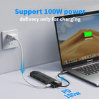 🚀💻 Lemorele TC100 13-Port USB-C Hub – 4K HDMI RJ45 1000Mbps Dock 🔎 SEO Title