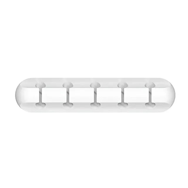 🎀🔌 VIKEFON Silicone Cable Organizer – Self-Adhesive Wire Clips