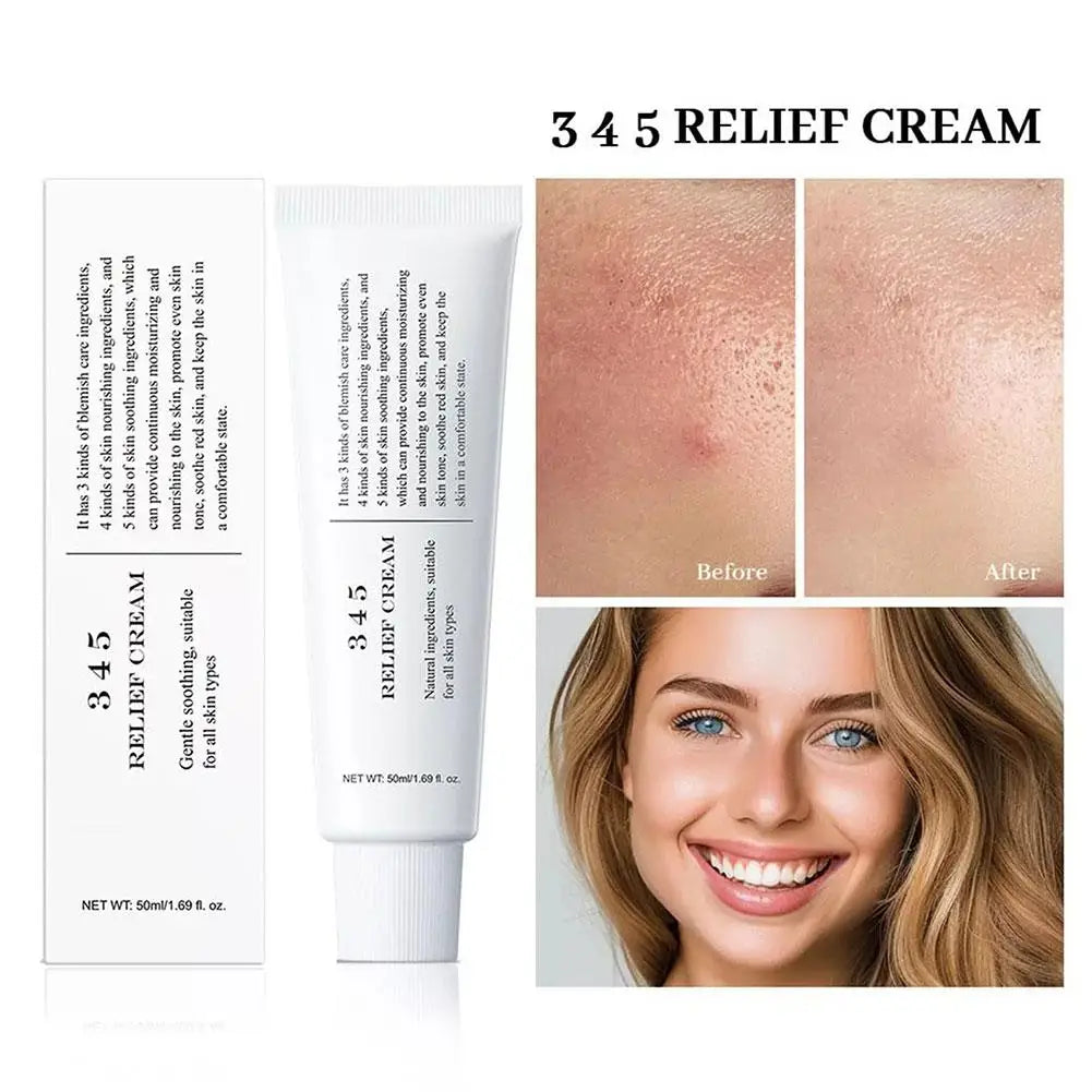 🌿✨ 345 Antioxidant Cream 50ml | Intensive Moisturizing Barrier Repair & Soothing Relief 🧴 | Gentle Korean Care for Acne-Prone, Oily & Sensitive Skin