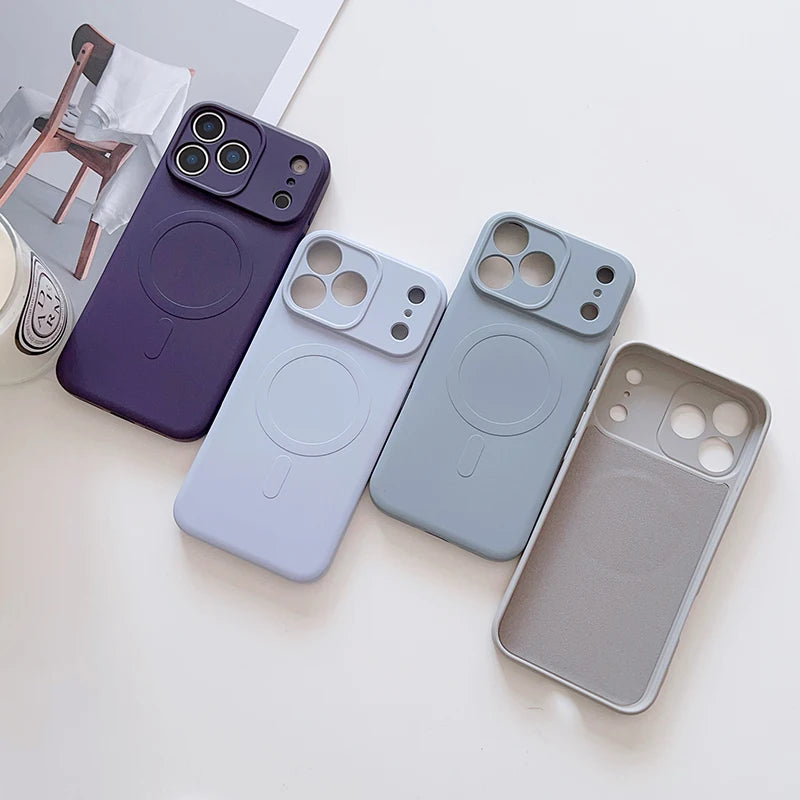 MagSafe Magnetic Liquid Silicone Case for iPhone 17 Series