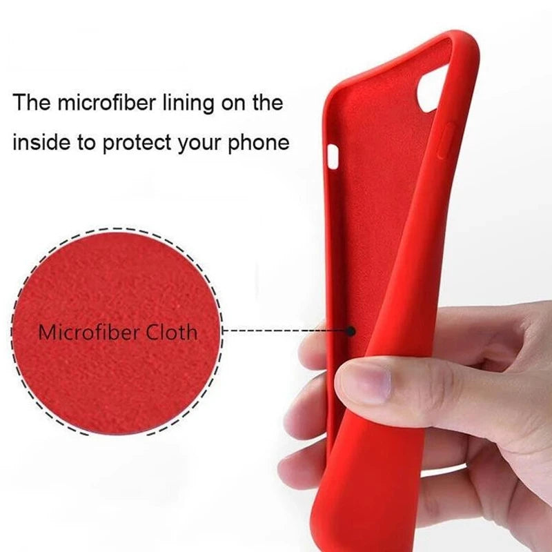 🌈📱 Original Style Silicone Case for iPhone 17 / 16 / 15 / 14 / 13 / 12 / 11