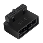 USB 3.0 Motherboard Header Adapter 19P/20P 90° Desktop Converter