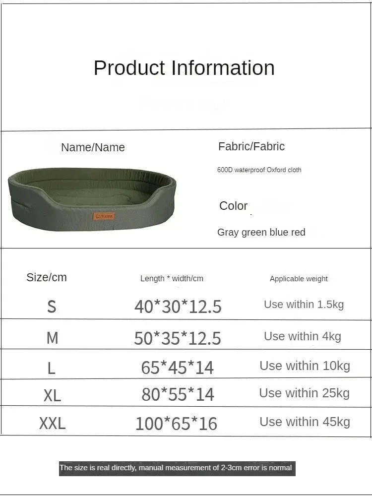 🐾🛏️ Winter Fluffy Dog Cushion Sofa Bed – Large & Medium Pets