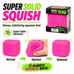 Glow Cube Squishy Toy – Slow-Rebound Ice Cube Sensory Fidget