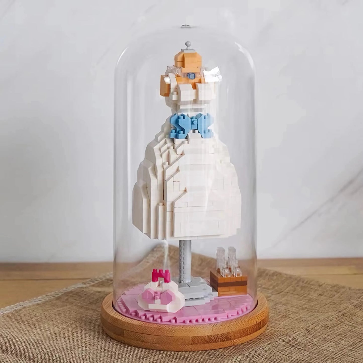 🧱✨ Educational MOC Mini Building Blocks – Exquisite Handmade Assembly Model for Kids | Desktop Decoration & Holiday Gift