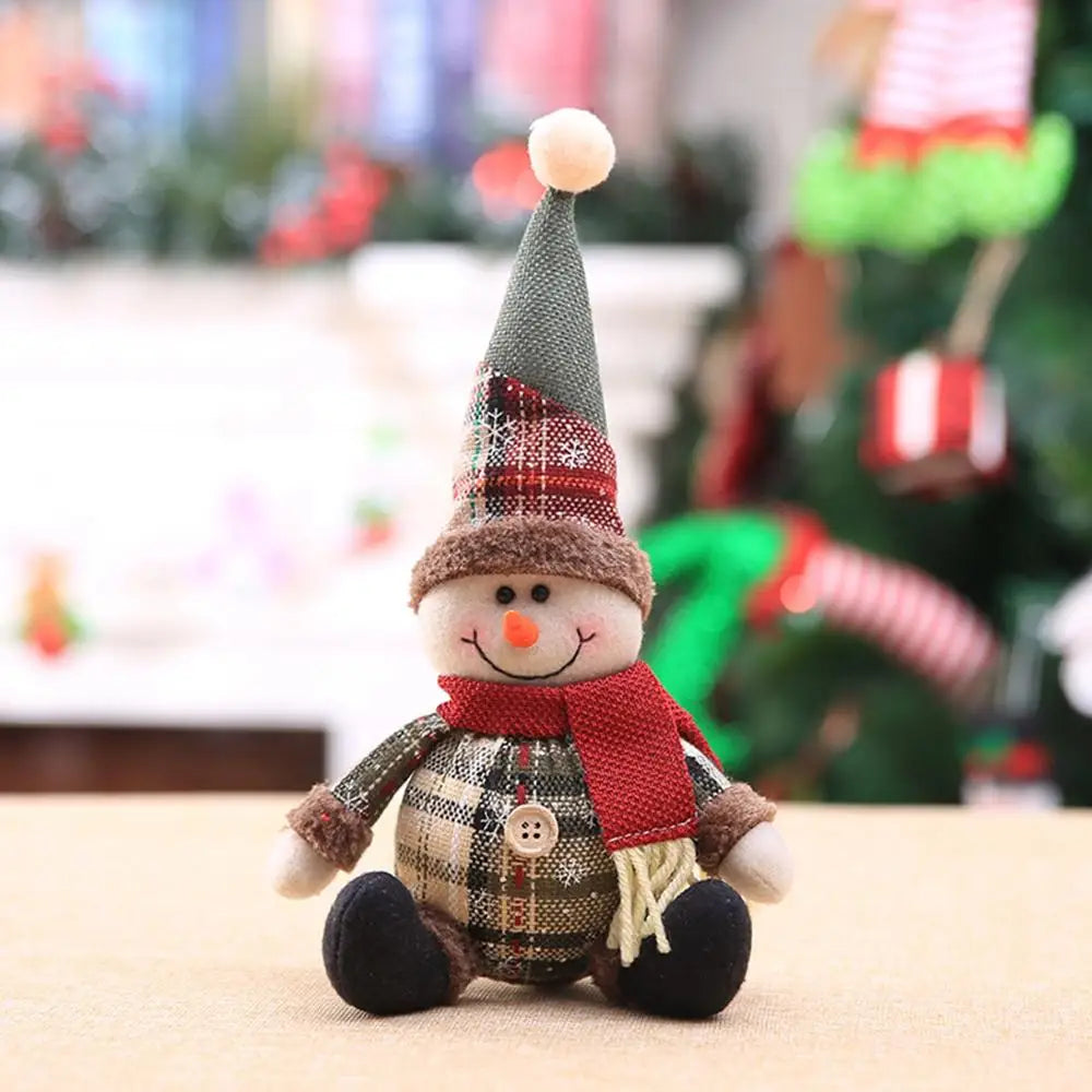 Christmas Doll Ornament – Festive Holiday Table Décor