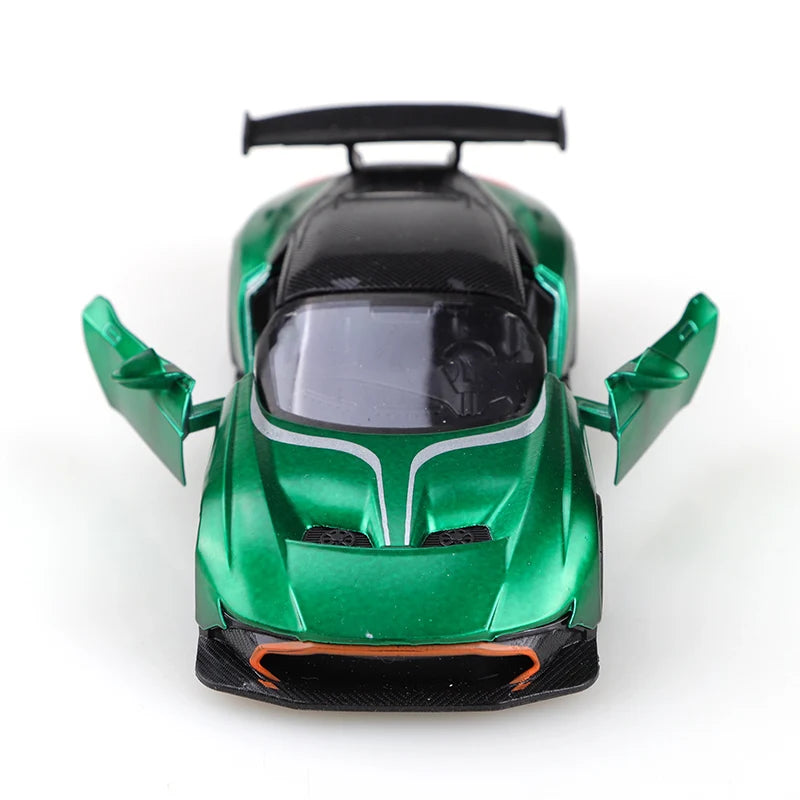 1:36 Alloy Pullback Racing Car – Metal Die‑Cast Toy Model for Kids & Collectors