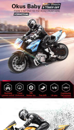 Remote Control Stunt Motorbike 360° Rotation Drift RC Car Model High Speed USB Charge Climbing Racing RC Motorcycle Toy for Kids
