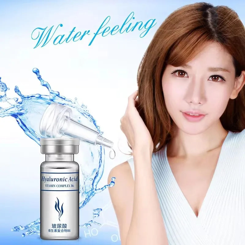💧✨ BIOAQUA Hyaluronic Acid Serum (20PCS) – Moisturizing & Firming Facial Essence for Deep Hydration