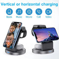 3-in-1 MagSafe Wireless Charger Stand – Fast Charging Station