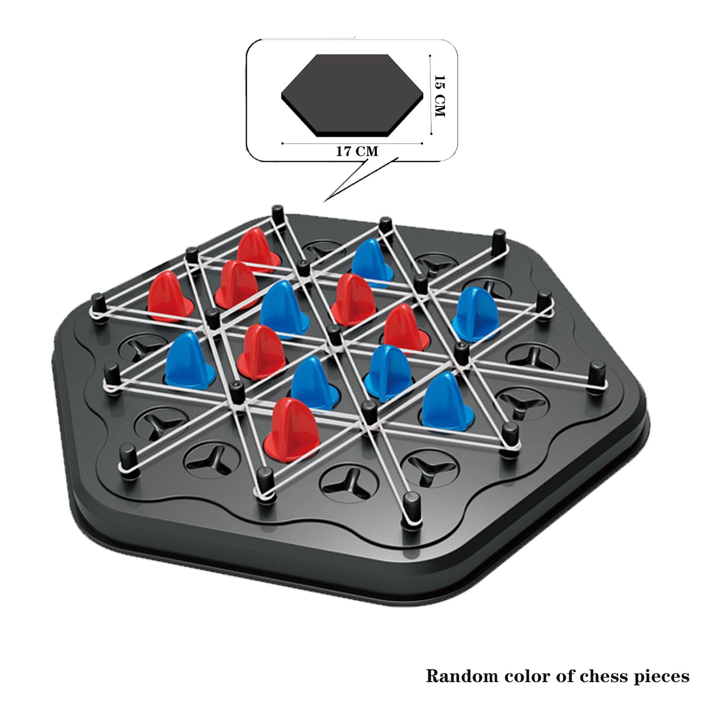 Triangle Chess Splendor Duel Board Game Strategy Game for Kids and Adults Fun Family Game Logic Chess Track Tables Game Toys