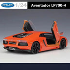 1:24 Lamborghini Aventador LP700-4 Simulation Alloy Car Model  - Suitable for Children's Toys and Collections