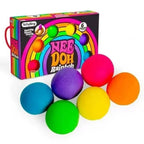 Teenie Nee Doh Rainbow Stress Balls – 6-Pack Soft Squishy Fidget Toys