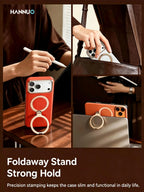 Leather iPhone Case – MagSafe Magnetic Shockproof Cover