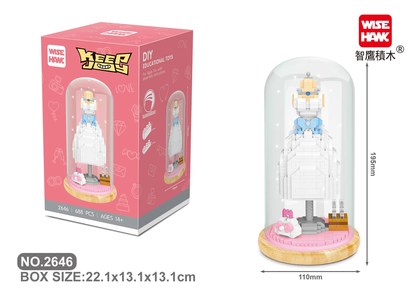 🧱✨ Educational MOC Mini Building Blocks – Exquisite Handmade Assembly Model for Kids | Desktop Decoration & Holiday Gift