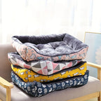 🛋️🐾 Winter Plush Pet Bed Sofa – Cozy Dog & Cat Mat