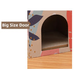 Double-Layer Cat Scratching House – Indoor Corrugated Cardboard Cat Condo & Scratch Pad for Claw Grinding