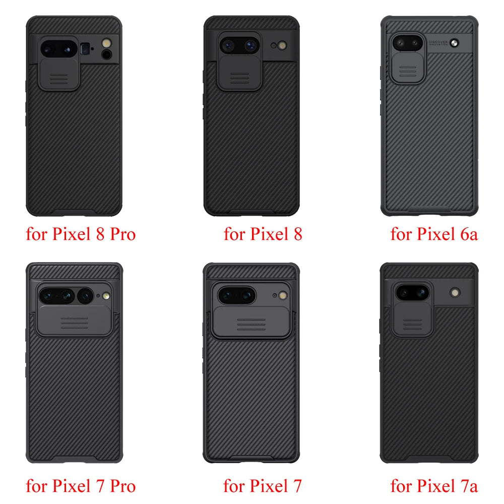 Nillkin Shockproof Case with Slide Camera Cover for Google Pixel