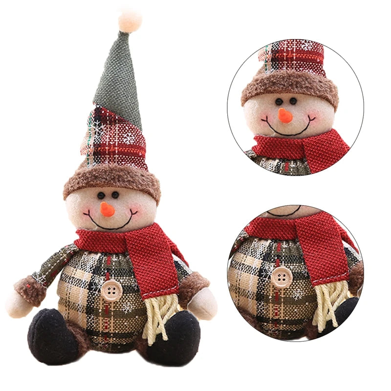 Christmas Doll Ornament – Festive Holiday Table Décor