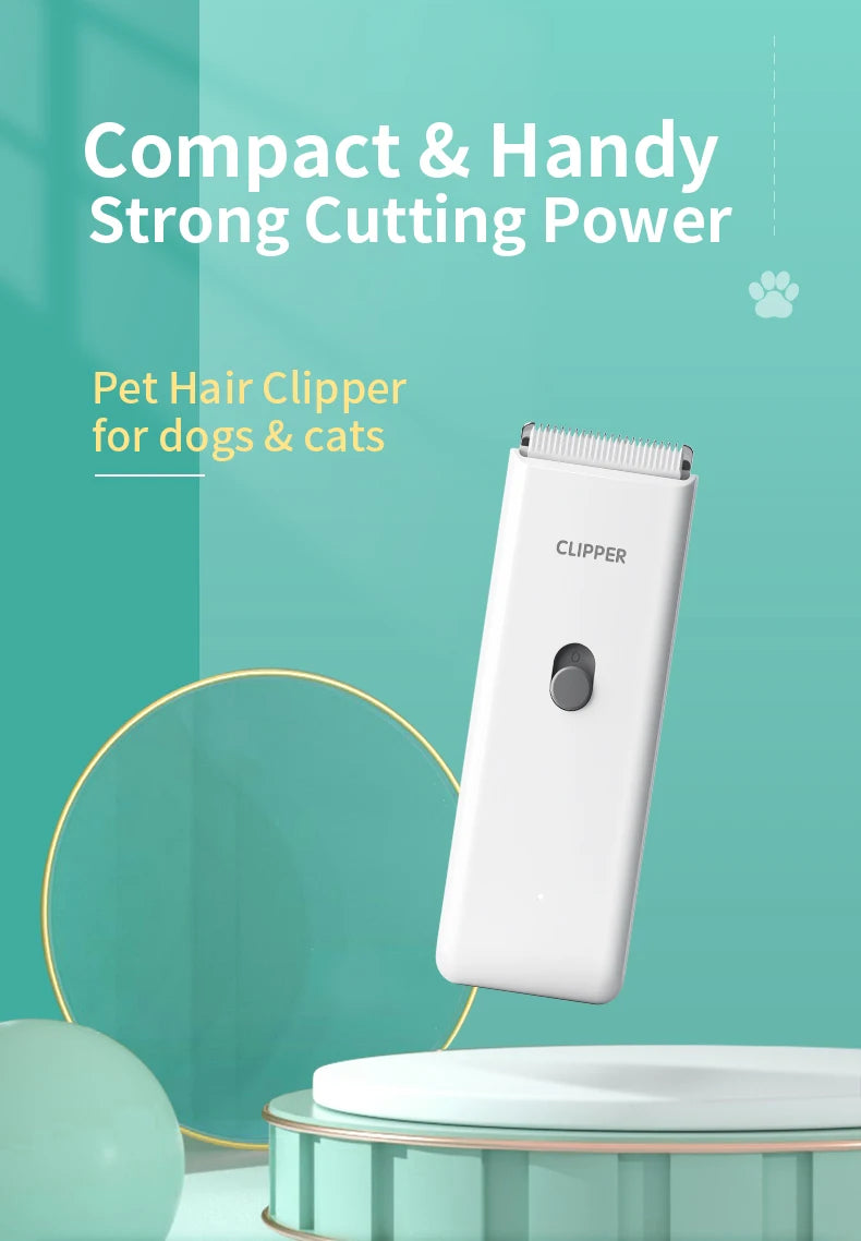 Mute Electric Pet Grooming Clippers for Kittens & Puppies