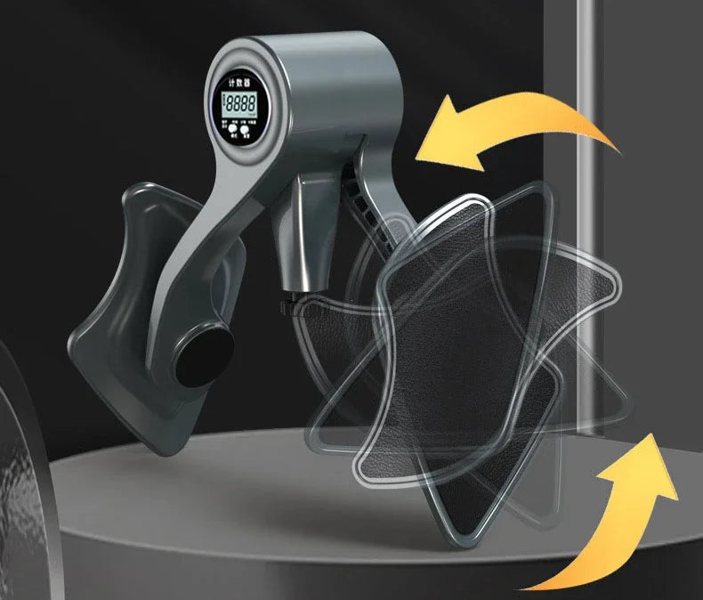 Digital counter hip leg trainer pelvic floor muscle strength adjustable leg exerciser internal thigh fitness equipment