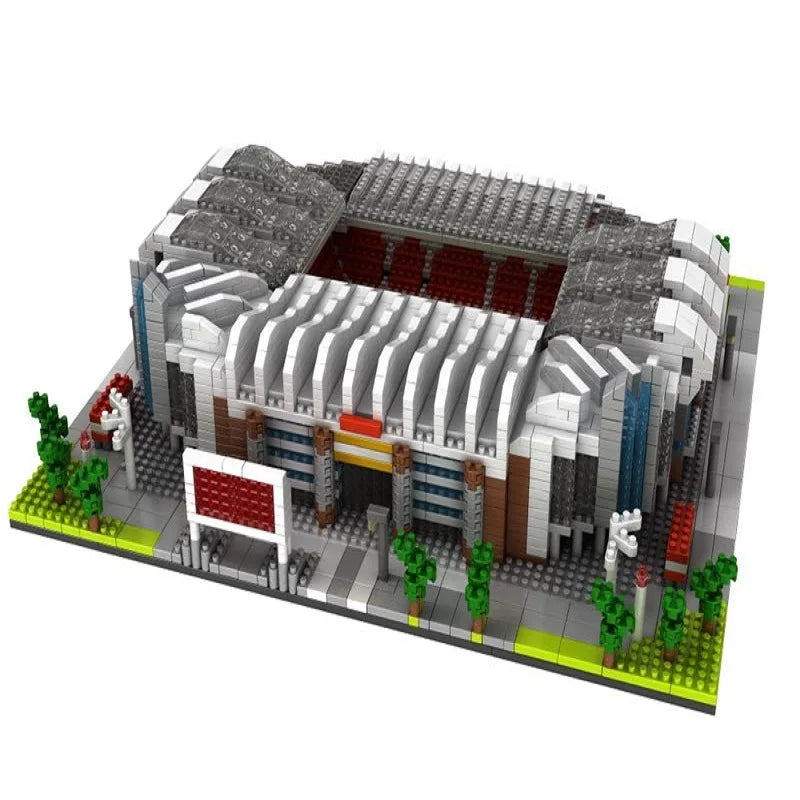 ⚽🏟️ Barcelona Soccer Stadium Micro Blocks – Mini Brick Football Field Architecture Building Set for Adults & Fans